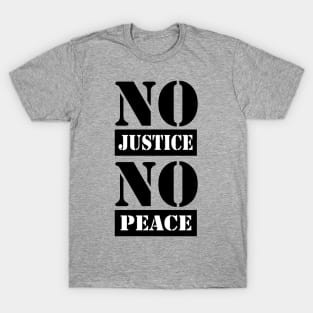 I Can't Breathe,African American,No Justice No Peace, Black Lives Matter, Civil Rights, Black History, Protest Fist T-Shirt